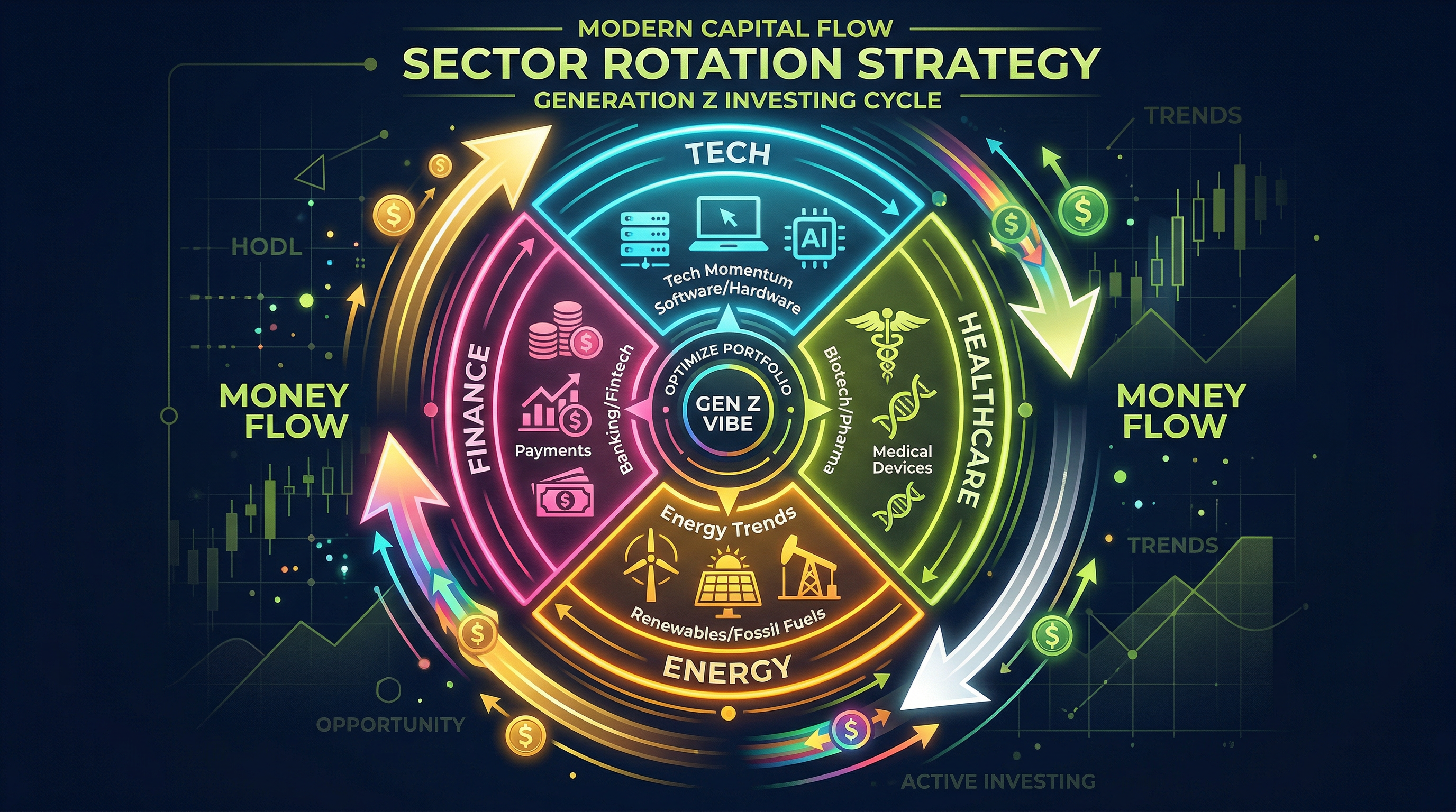 Sector Rotation: How Smart Money Moves Between Industries